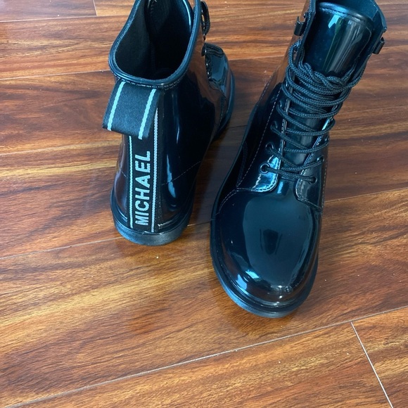 Michael Kors Black Ankle Boots Size 11 - Picture 3 of 11